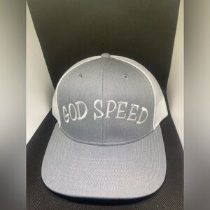 God Speed Snap Back Collection White And Gray